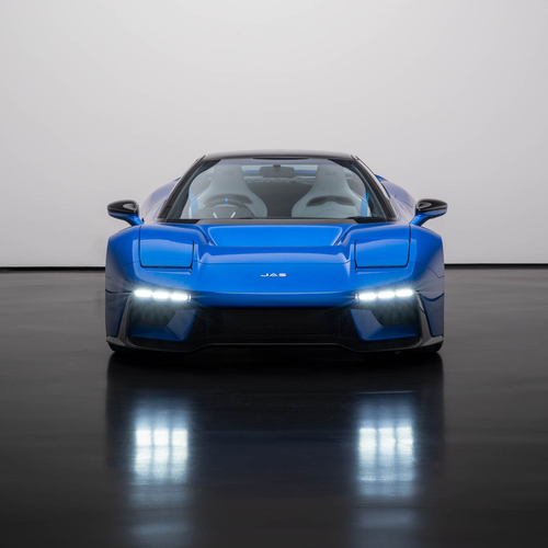 2026 JAS Motorsport Tensei Deep Blue Front View